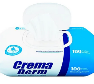Pañitos Crema Derma x 100