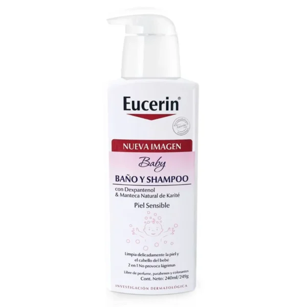 Shampoo eucerin baby piel sensible 240 ml